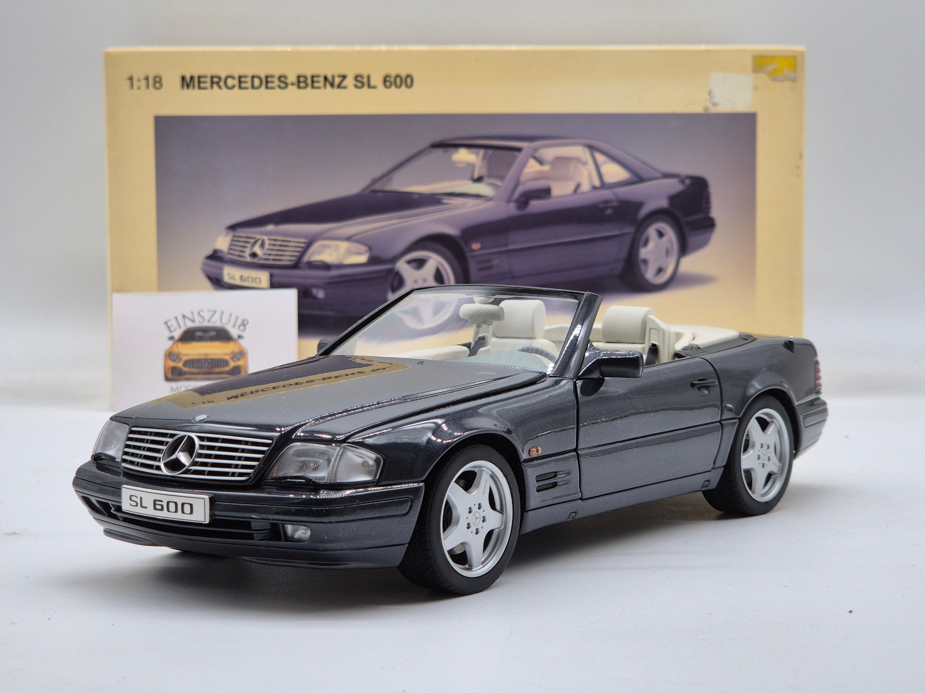 Mercedes-Benz SL600 R129 1997 Blackmetallic