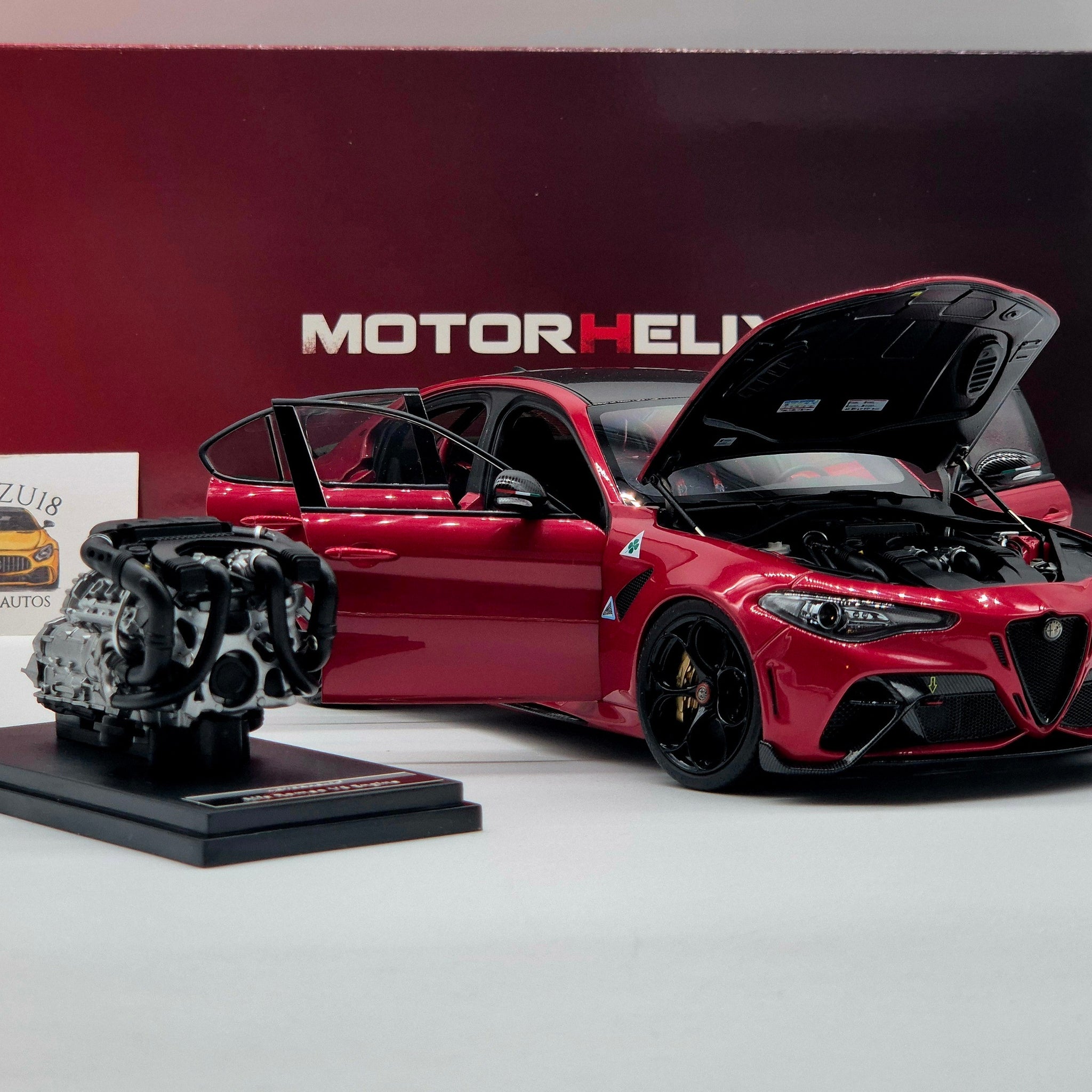 Alfa Romeo Giulia GTAm Rosso GTA Red