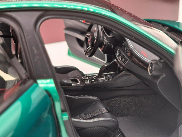 Alfa Romeo Giulia GTAm Montreal Green