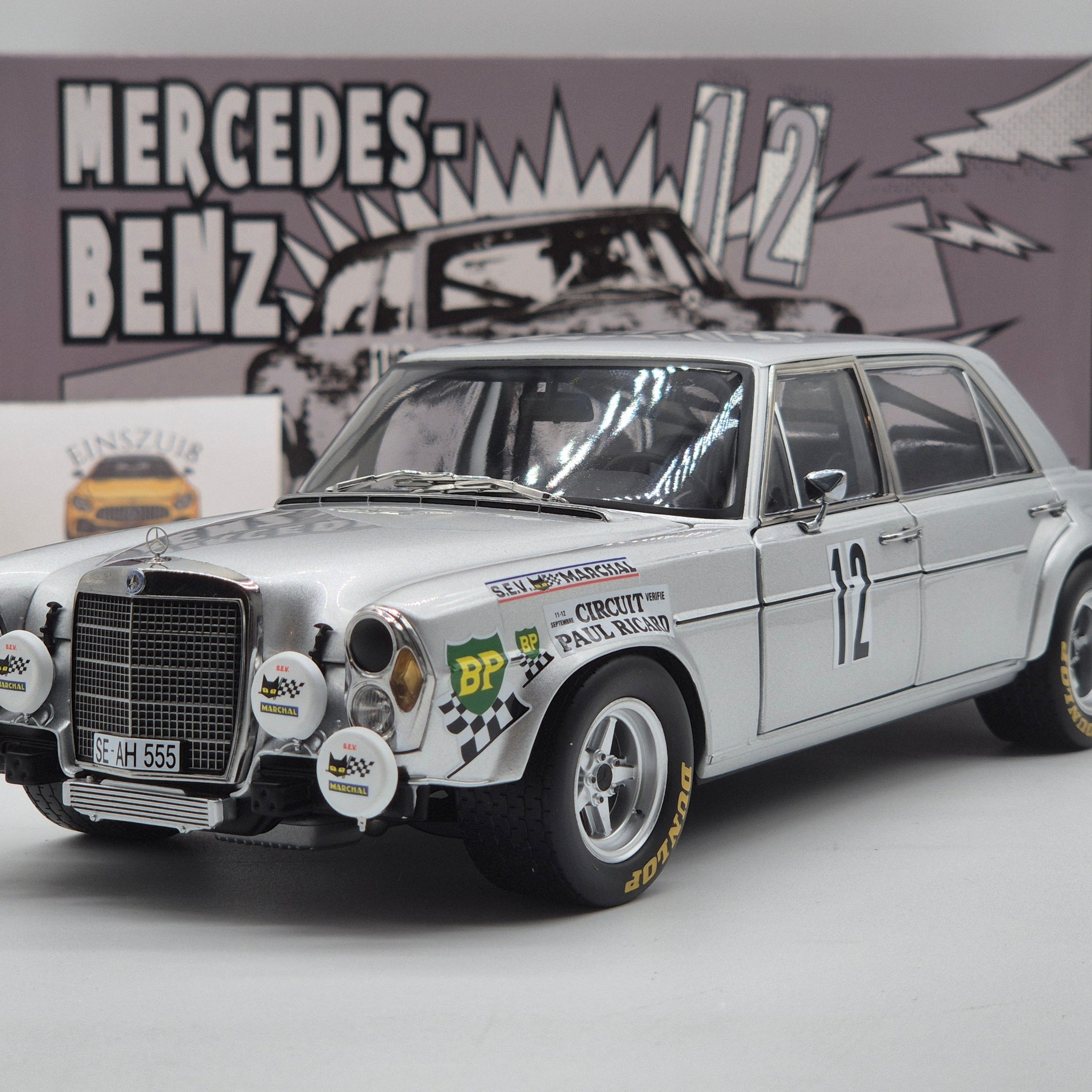 Mercedes-Benz AMG 300SEL 6.8 1971 Silver (Asia Exclusive)
