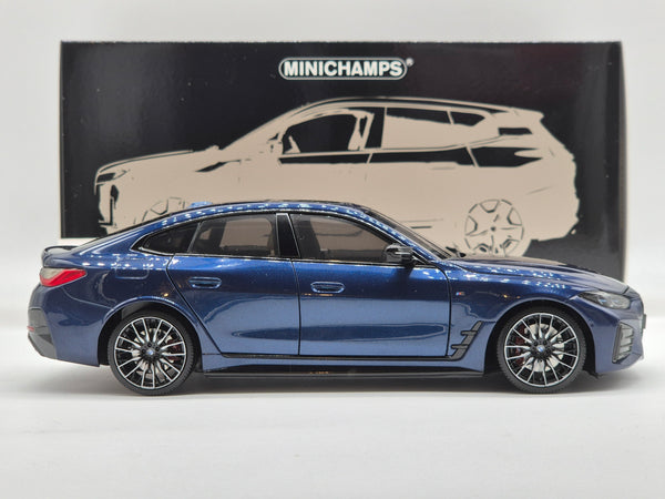 BMW i4 M50 2022 Blue Metallic (All Open)