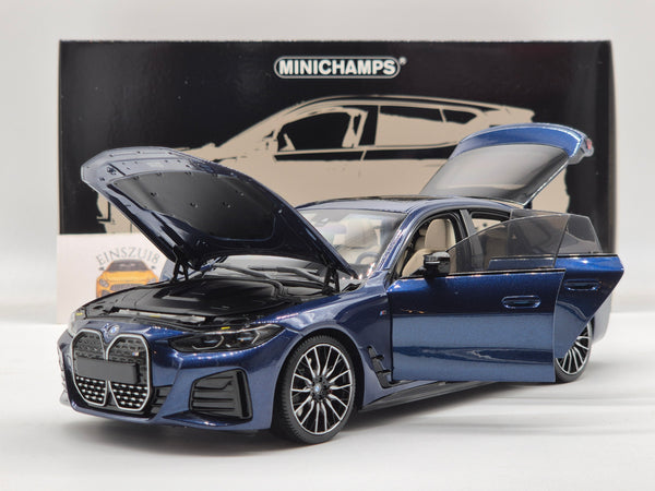 BMW i4 M50 2022 Blue Metallic (All Open)