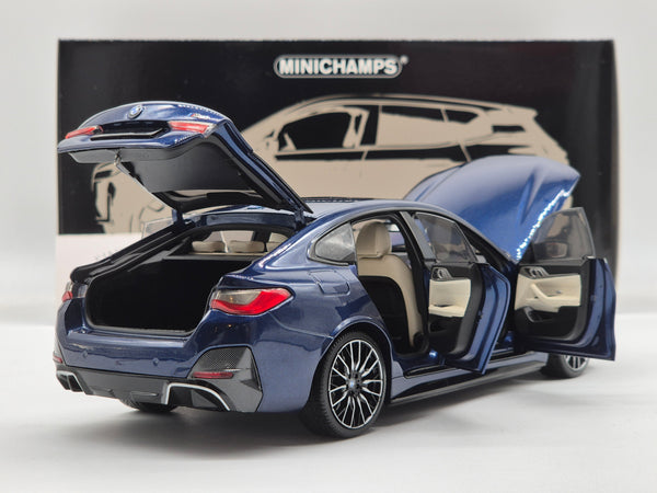 BMW i4 M50 2022 Blue Metallic (All Open)