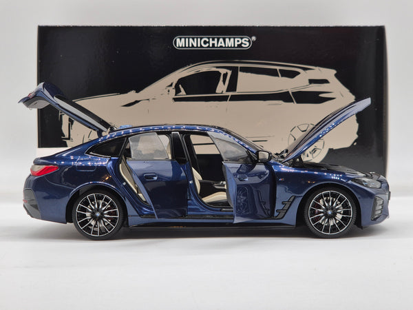 BMW i4 M50 2022 Blue Metallic (All Open)