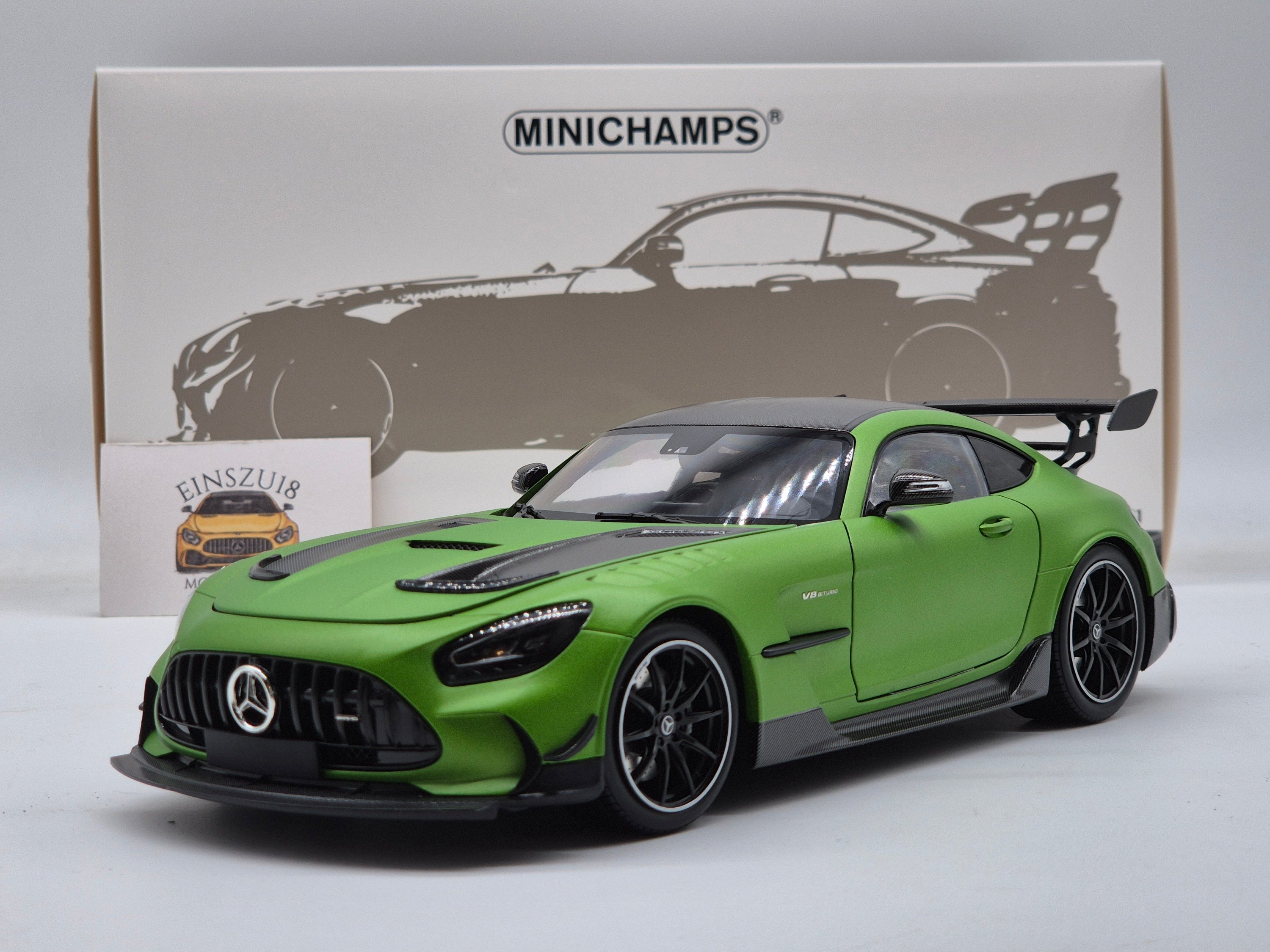 Mercedes-Benz AMG GT Black Series 2021 Matt Green Metallic