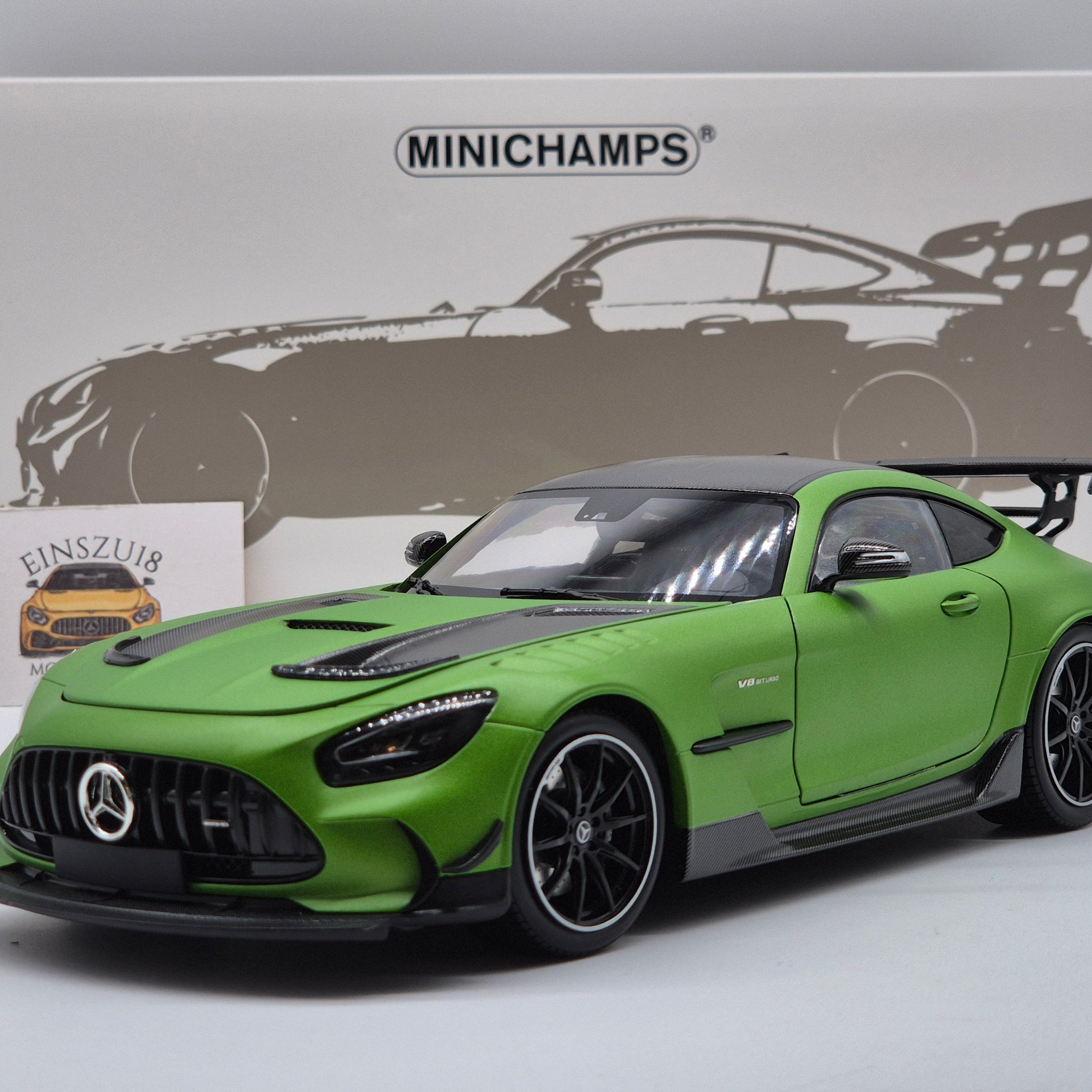 Mercedes-Benz AMG GT Black Series 2021 Matt Green Metallic