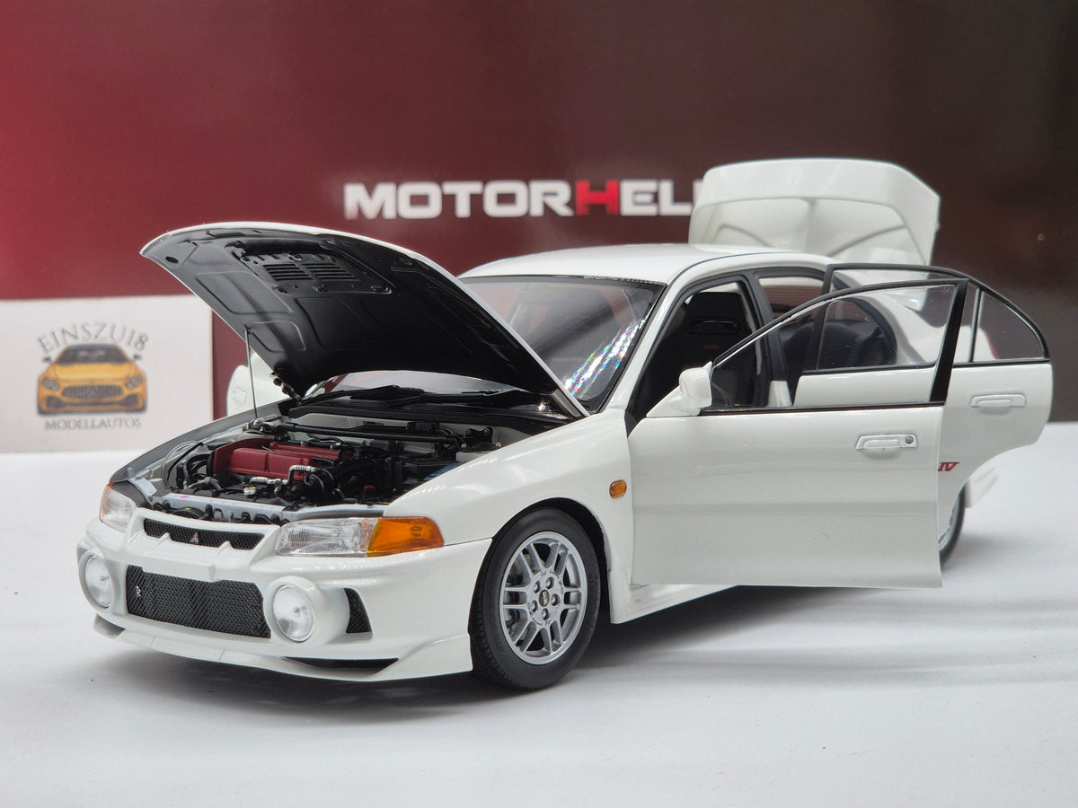 Mitsubishi Lancer EVO Evolution IV 1999 Scotia White