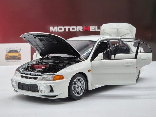 Mitsubishi Lancer EVO Evolution IV 1999 Scotia White