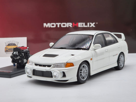 Mitsubishi Lancer EVO Evolution IV 1999 Scotia White