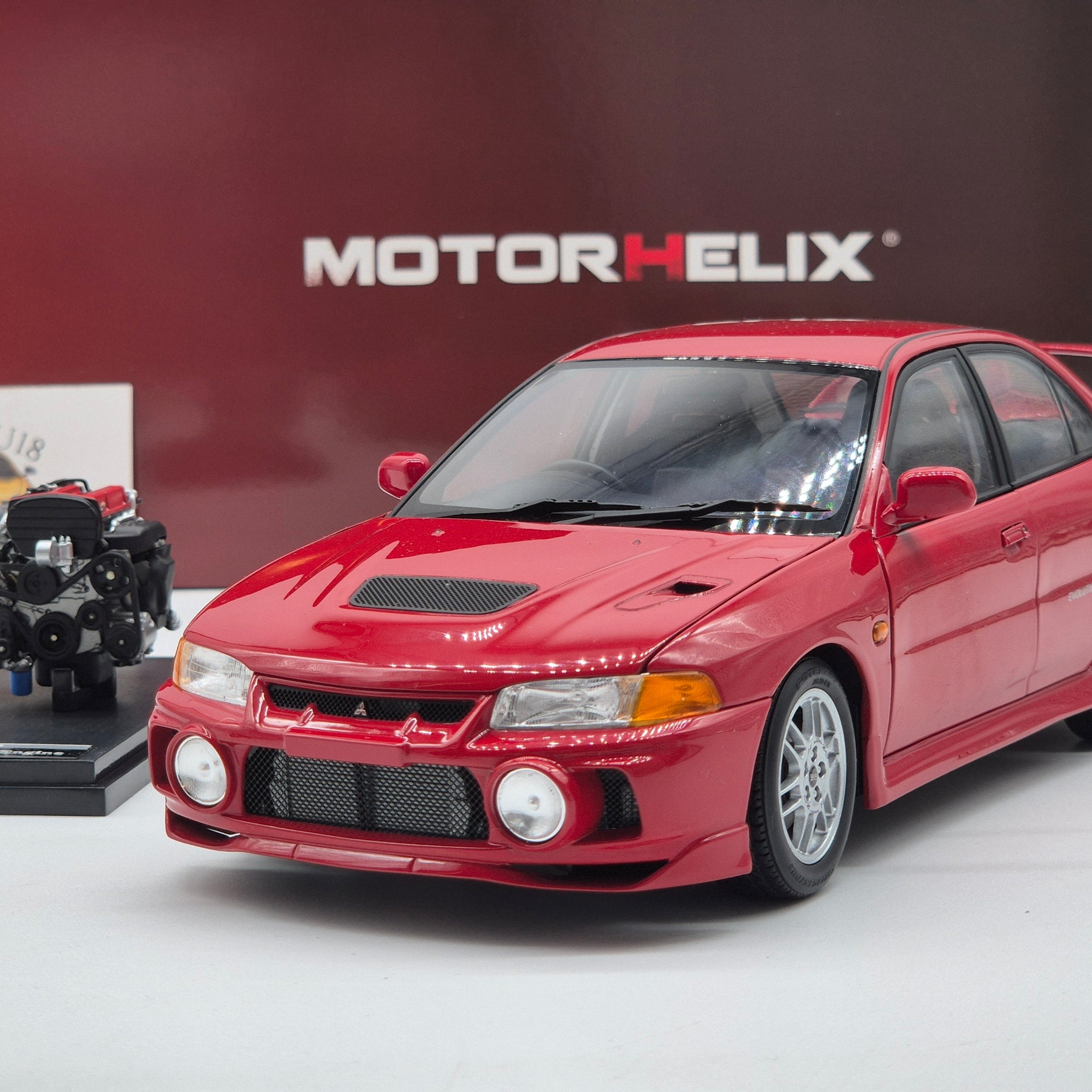 Mitsubishi Lancer EVO Evolution IV 1999 Palma Red