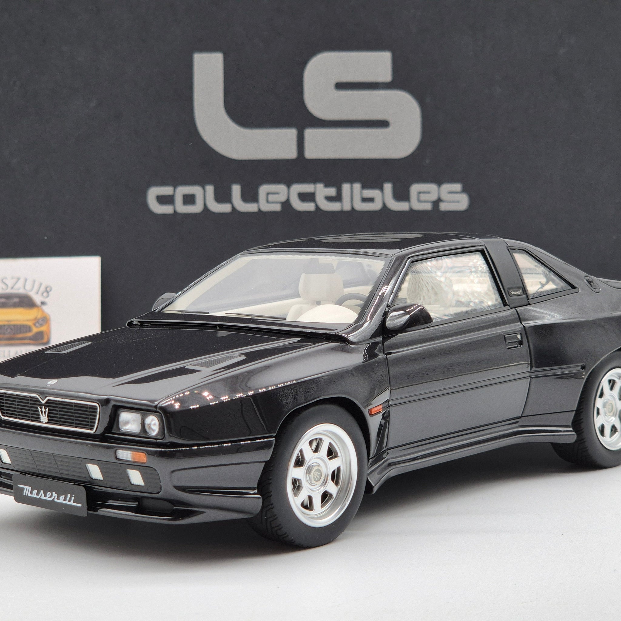 Maserati Shamal 1989 Black