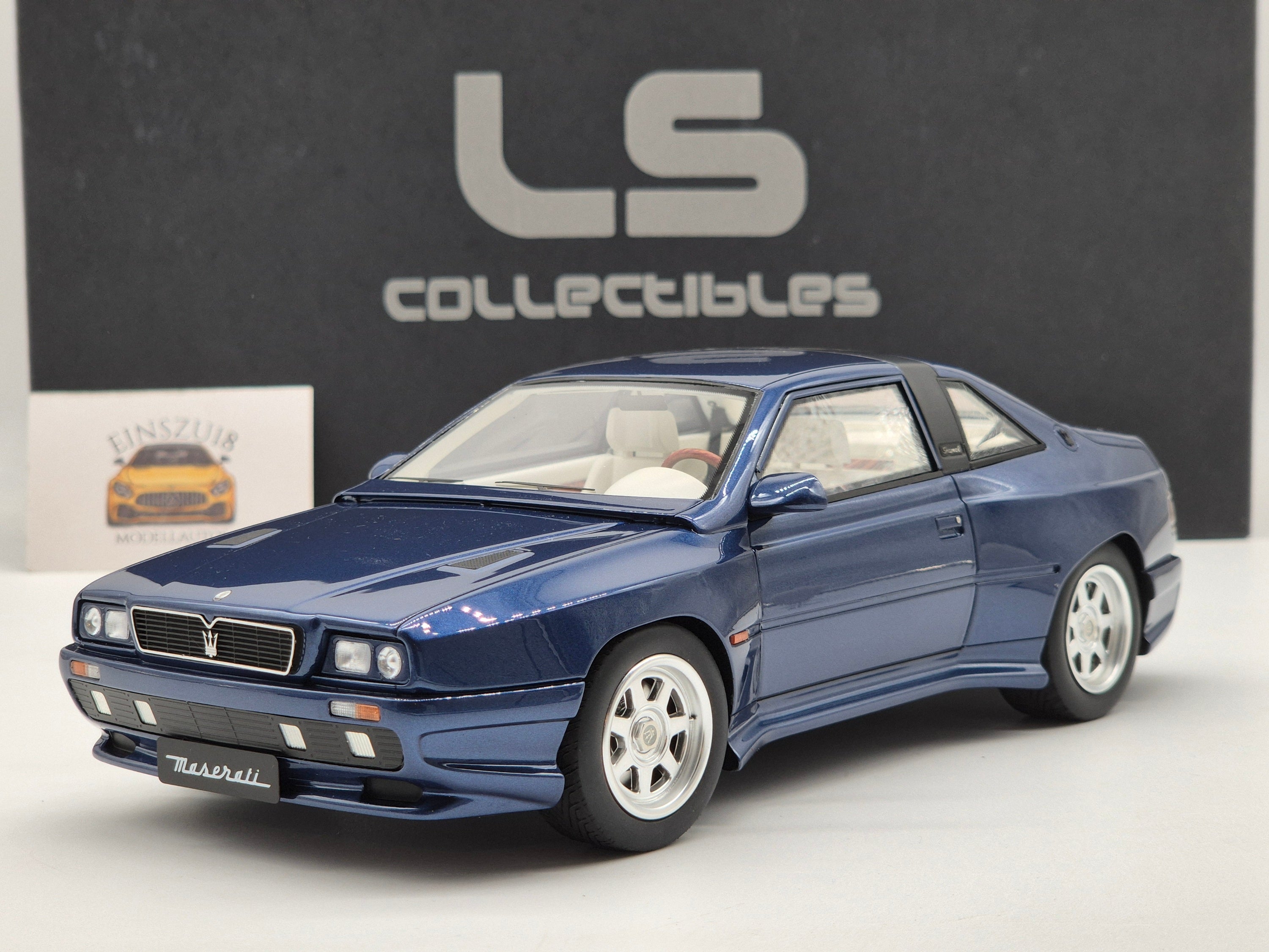 Maserati Shamal 1989 Blue Metallic