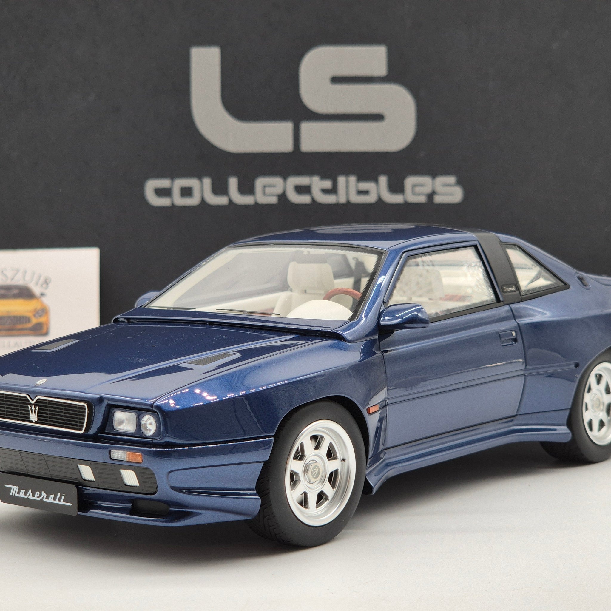 Maserati Shamal 1989 Blue Metallic