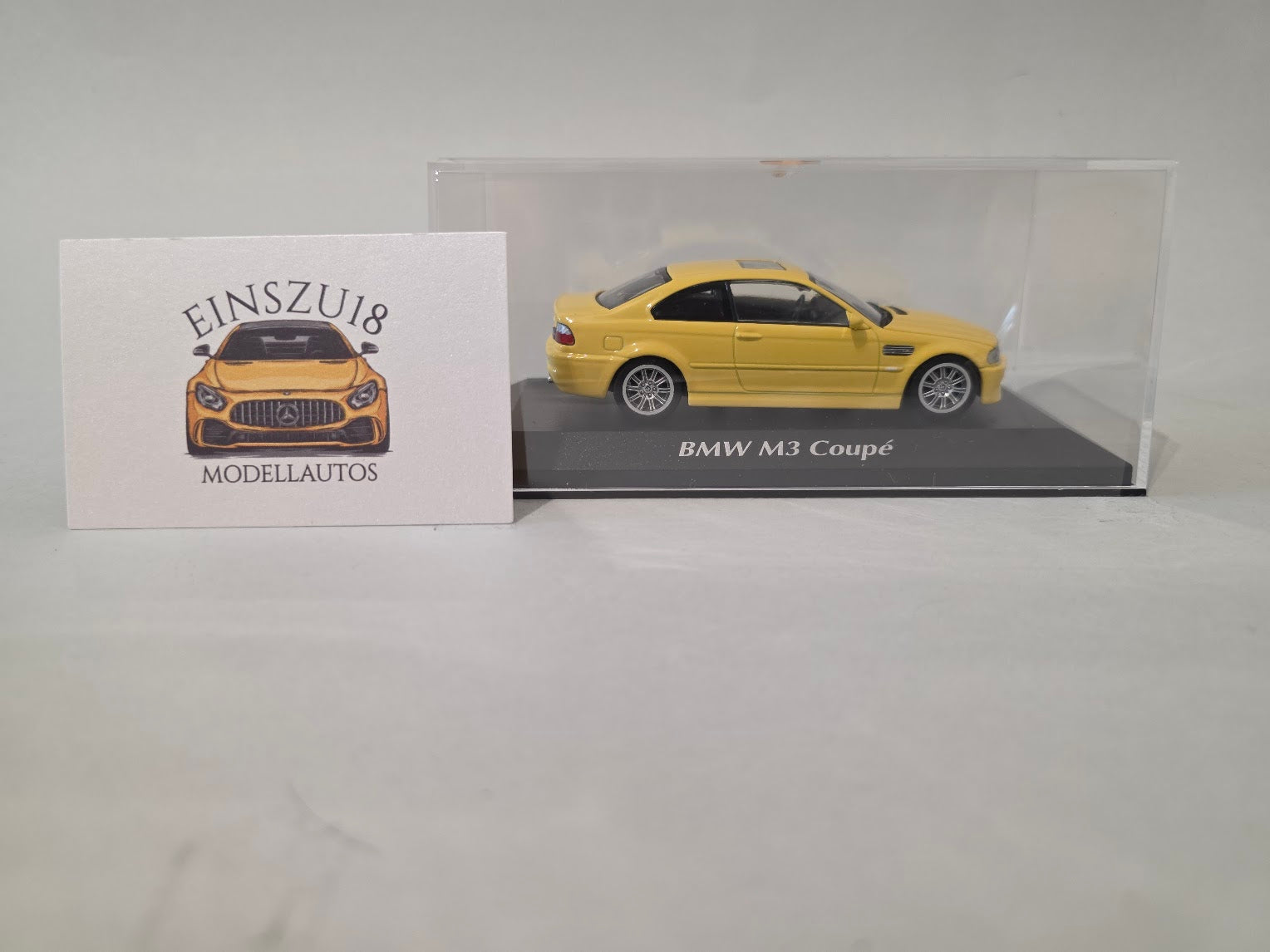 BMW M3 (E46) COUPE – 2001 – YELLOW