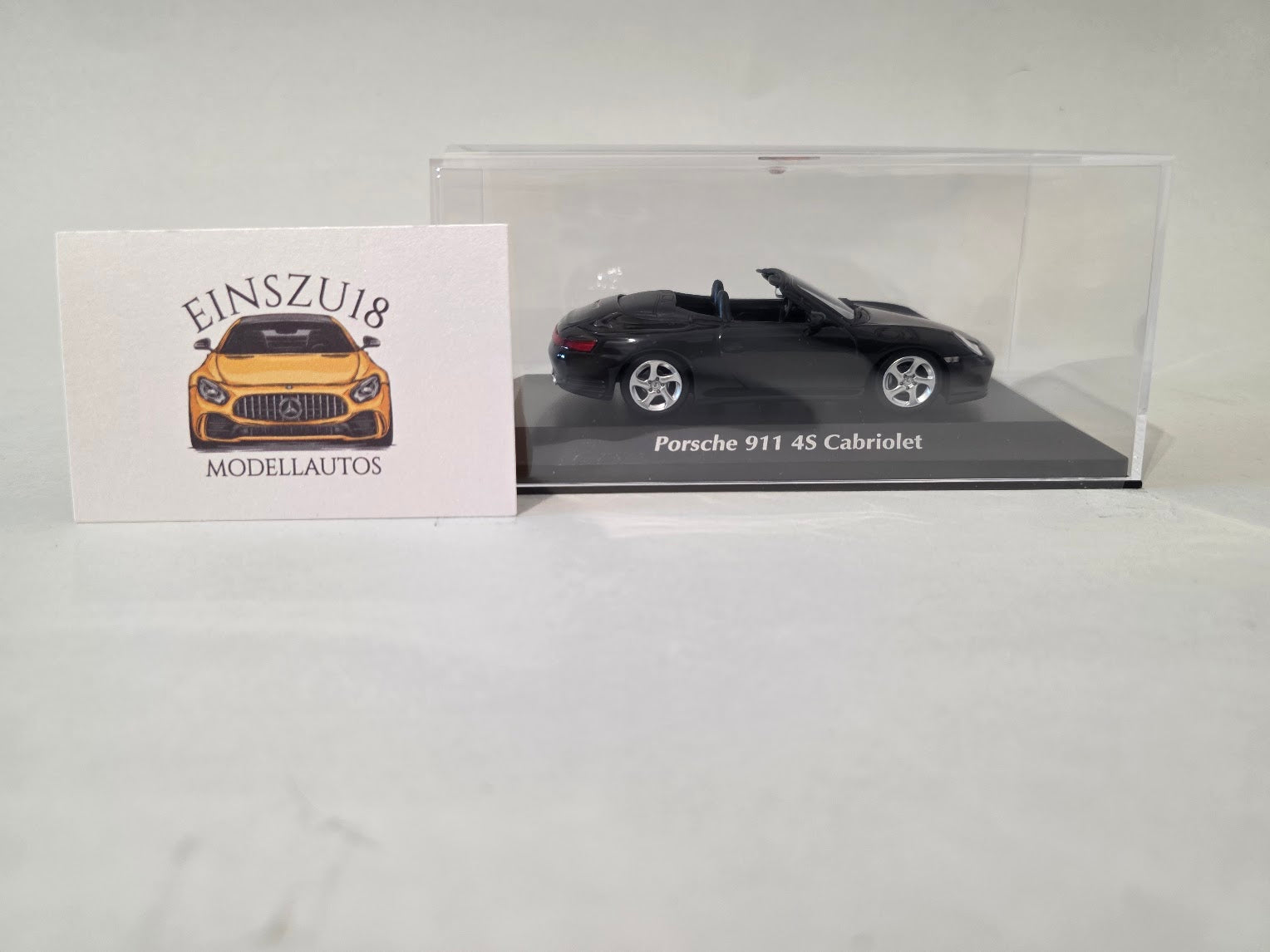 PORSCHE 911 4S CABRIOLET – 2003 – BLACK