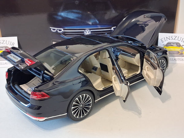 1:18 Volkswagen New Phideon 2 Blue Metallic
