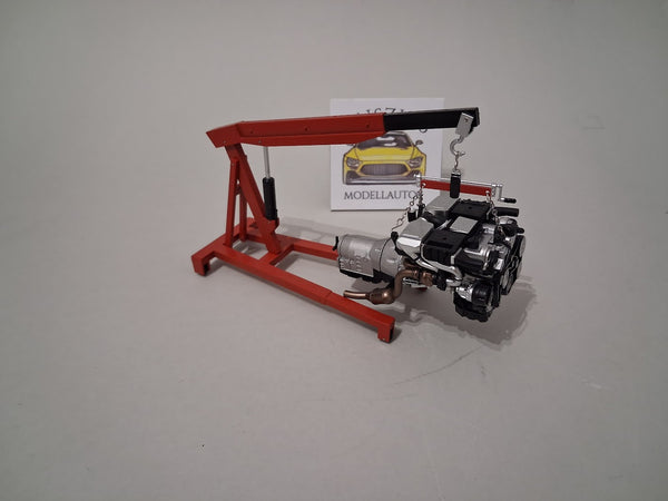 Mercedes-Benz M275 V12 Motor & Motorkran Motorhelix