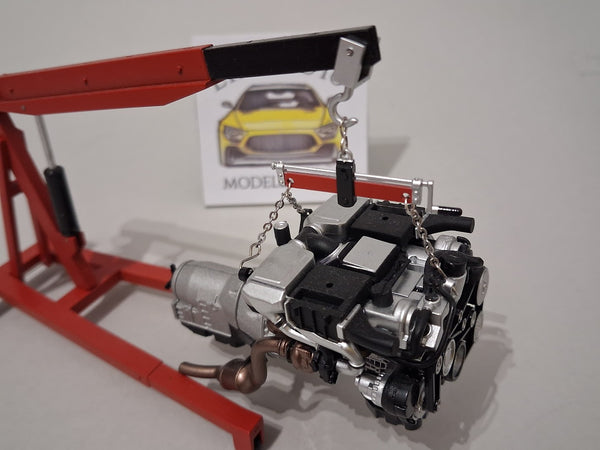 Mercedes-Benz M275 V12 Motor & Motorkran Motorhelix