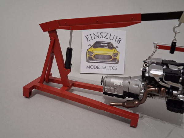 Mercedes-Benz M275 V12 Motor & Motorkran Motorhelix