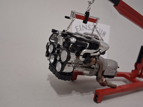 Mercedes-Benz M275 V12 Motor & Motorkran Motorhelix