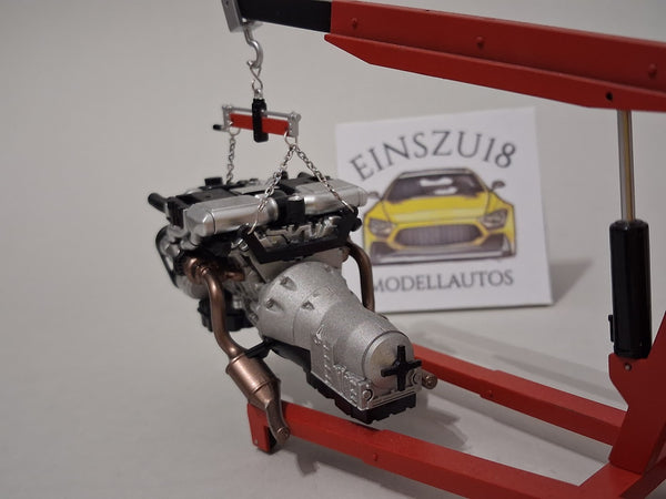 Mercedes-Benz M275 V12 Motor & Motorkran Motorhelix