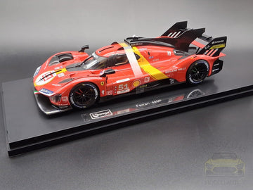 BBURAGO FERRARI 499P 3.0L TURBO V6 TN 51 - WINNER LeMans 2023 -ALESSANDRO PIER GUIDI - JAMES CALADO - ANTONIO GIOVINAZZI 1:18