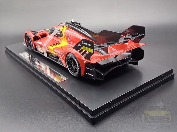 BBURAGO FERRARI 499P 3.0L TURBO V6 TN 51 - WINNER LeMans 2023 -ALESSANDRO PIER GUIDI - JAMES CALADO - ANTONIO GIOVINAZZI 1:18