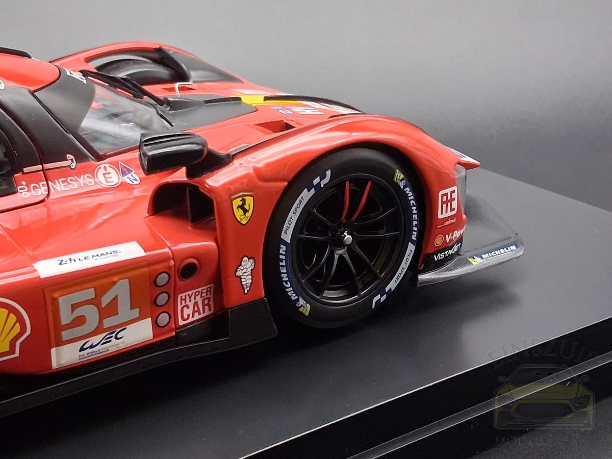 BBURAGO FERRARI 499P 3.0L TURBO V6 TN 51 - WINNER LeMans 2023 -ALESSANDRO PIER GUIDI - JAMES CALADO - ANTONIO GIOVINAZZI 1:18