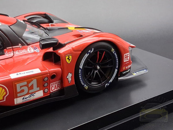BBURAGO FERRARI 499P 3.0L TURBO V6 TN 51 - WINNER LeMans 2023 -ALESSANDRO PIER GUIDI - JAMES CALADO - ANTONIO GIOVINAZZI 1:18