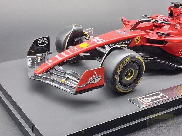 BBURAGO FERRARI F1 SF-23 TEAM SCUDERIA FERRARI N 16 - LECLERC 2023 BU16820LE