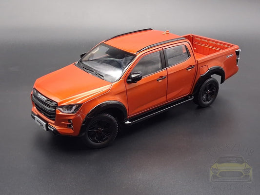 ISUZU D-Max Pick-up Truck (2023) Modellauto Orange Metallic