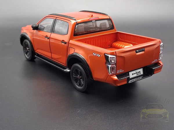 ISUZU D-Max Pick-up Truck (2023) Modellauto Orange Metallic