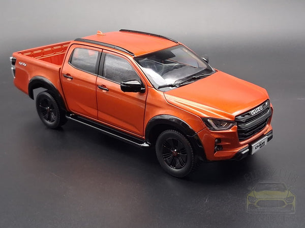 ISUZU D-Max Pick-up Truck (2023) Modellauto Orange Metallic