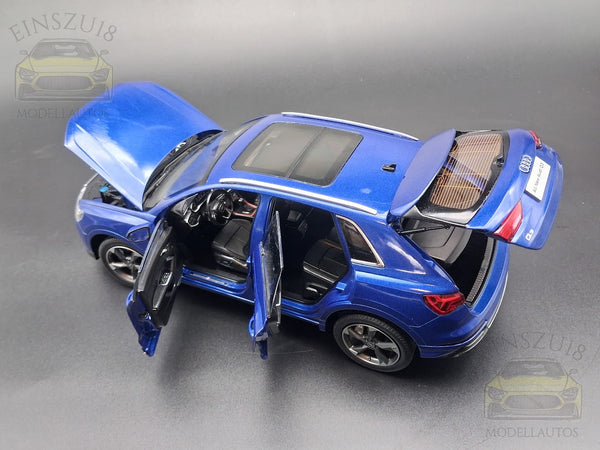 Audi Q3 45TFSI (China-Version) Blau Metallic