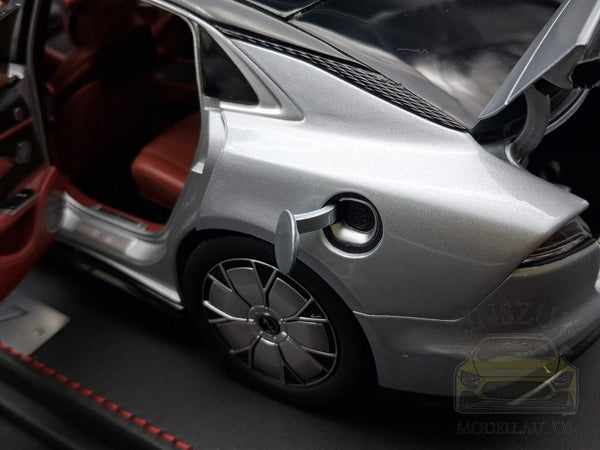 BYD Yangwang U7 Modellauto auf Ledersockel