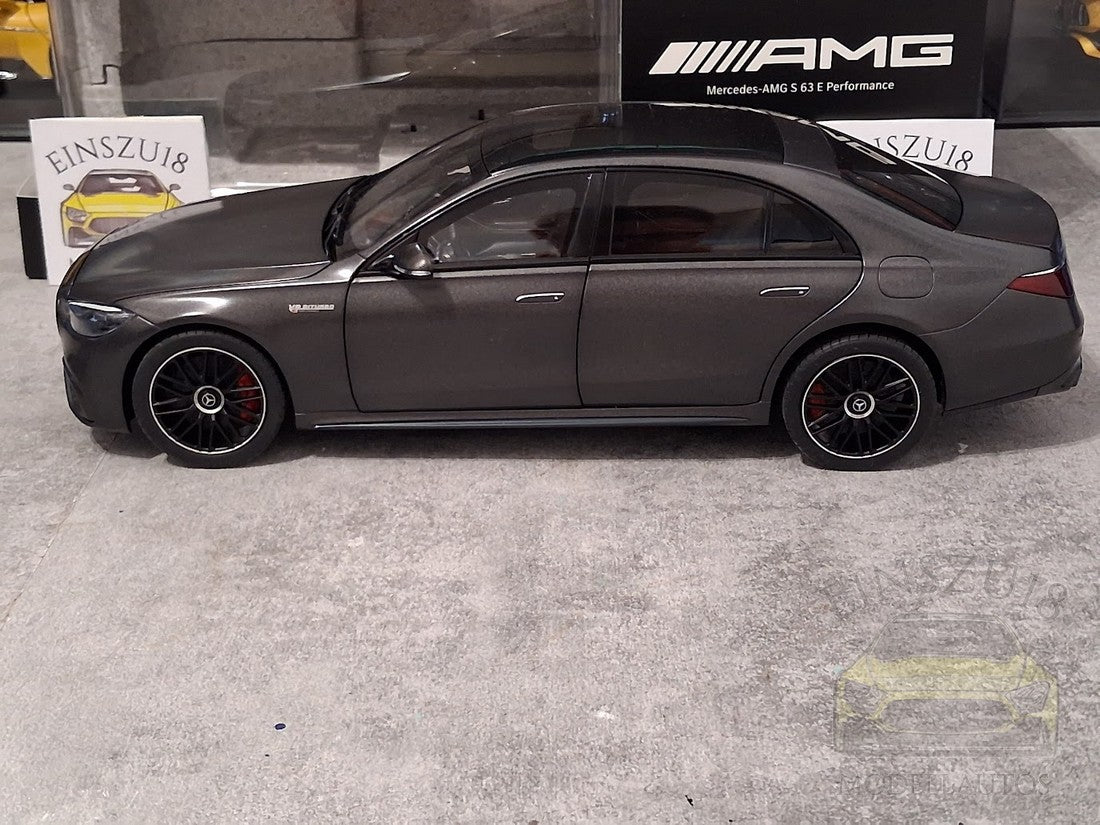 Mercedes-Benz AMG S63 E V223 Graphitgrau Magno NZG