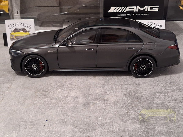Mercedes-Benz AMG S63 E V223 Graphitgrau Magno NZG