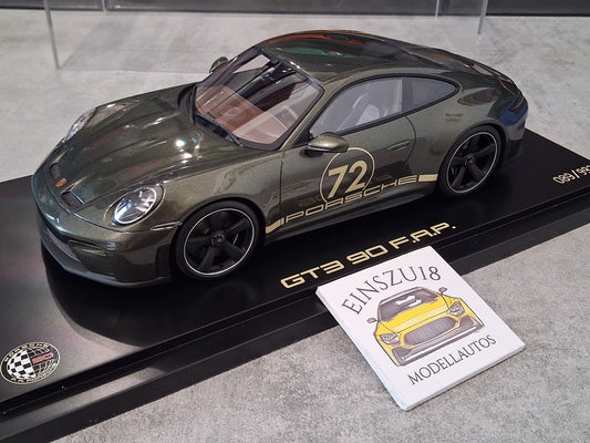 Porsche 911 GT3 90 F. A. Porsche (992.2) Green 1:18 – Limited Edition 992 pcs. - WAP0212030T90Y