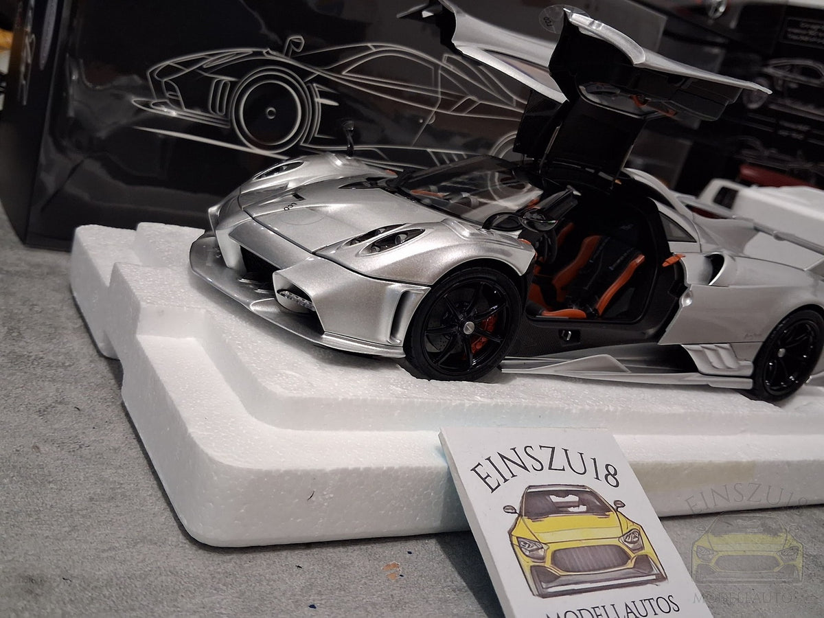 Pagani Imola Coupe 2020 Titan Silver Matt - LCD18023-SI