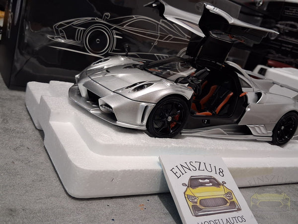 Pagani Imola Coupe 2020 Titan Silver Matt - LCD18023-SI