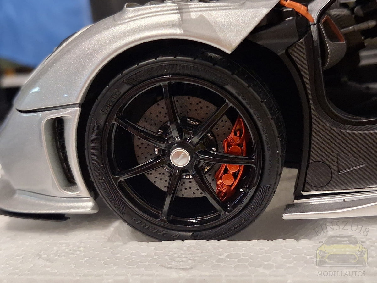 Pagani Imola Coupe 2020 Titan Silver Matt - LCD18023-SI