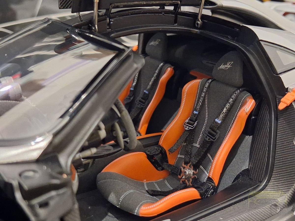 Pagani Imola Coupe 2020 Titan Silver Matt - LCD18023-SI