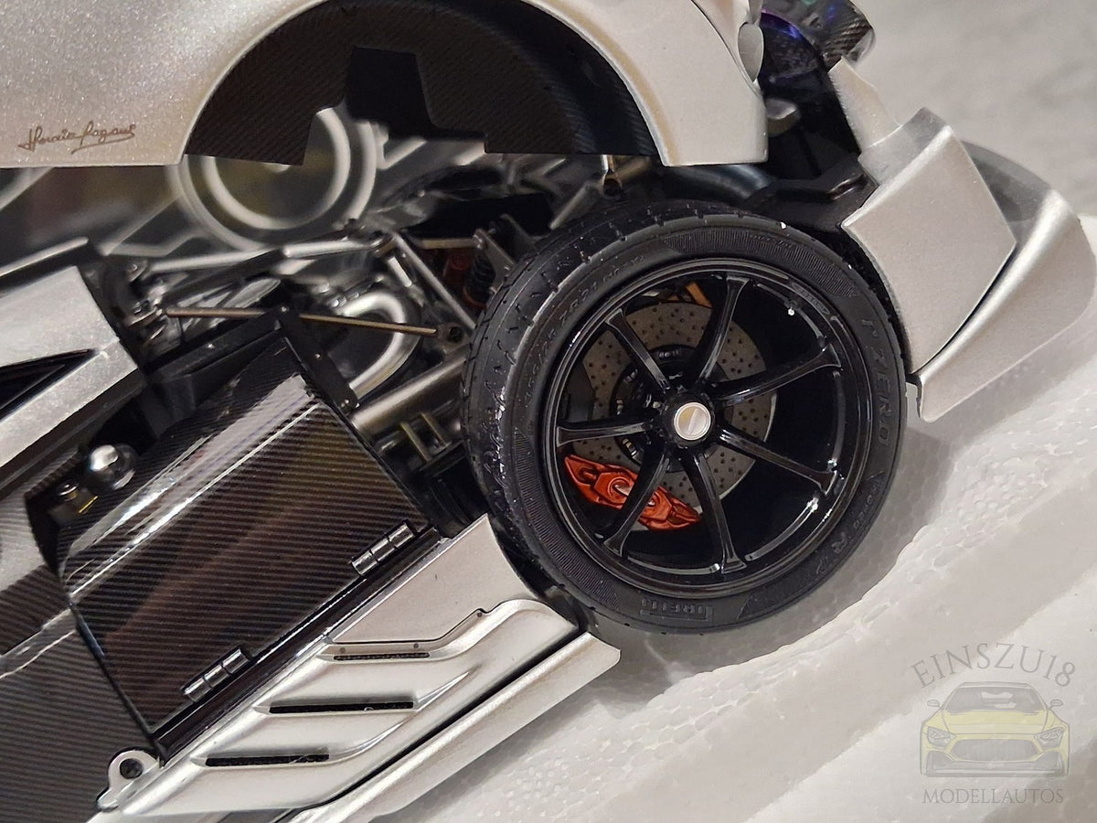 Pagani Imola Coupe 2020 Titan Silver Matt - LCD18023-SI