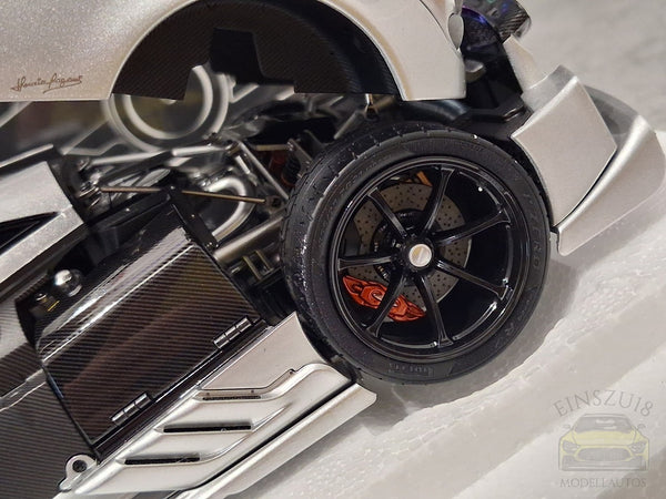 Pagani Imola Coupe 2020 Titan Silver Matt - LCD18023-SI