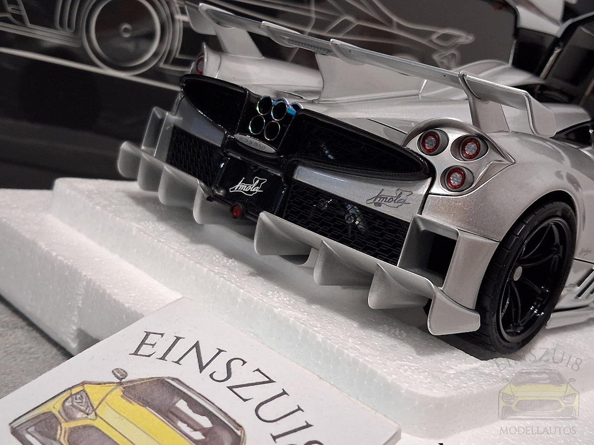 Pagani Imola Coupe 2020 Titan Silver Matt - LCD18023-SI