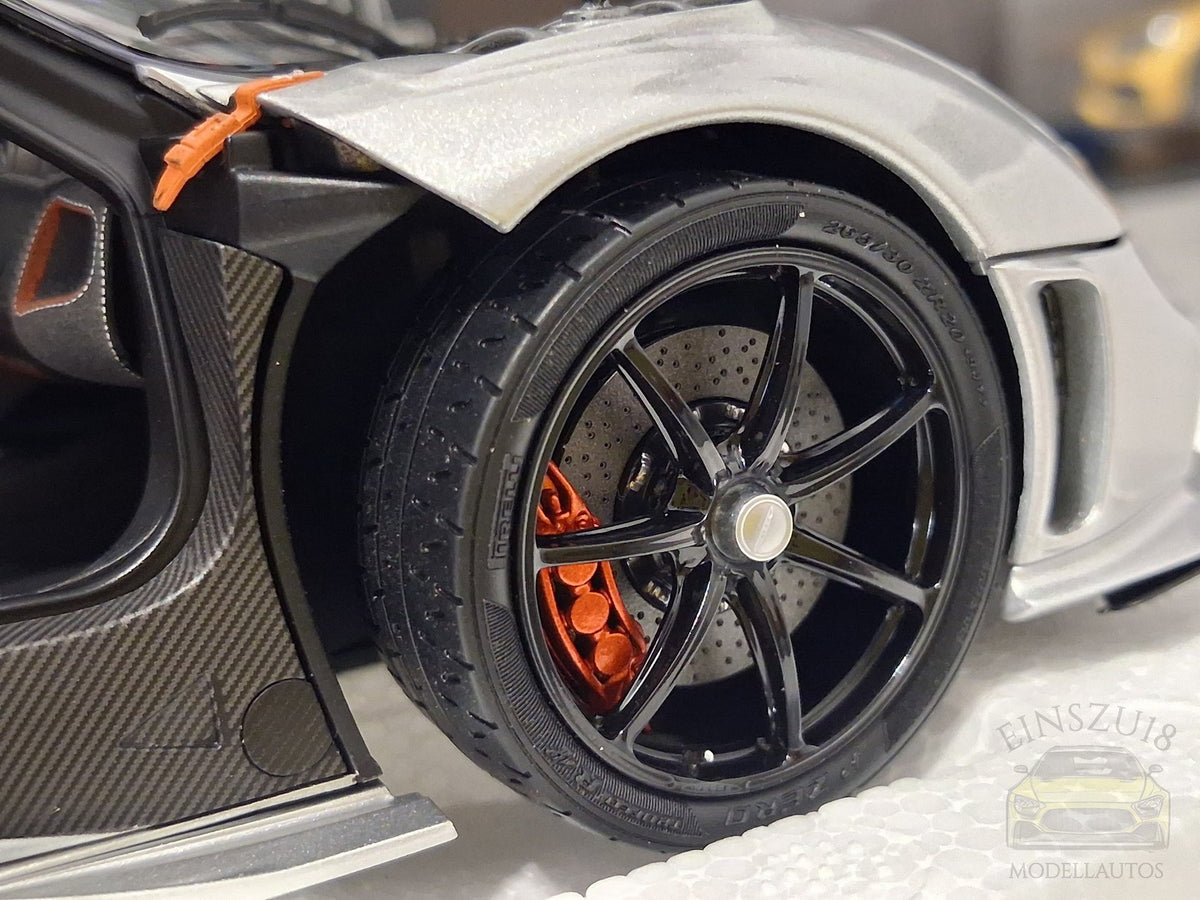 Pagani Imola Coupe 2020 Titan Silver Matt - LCD18023-SI