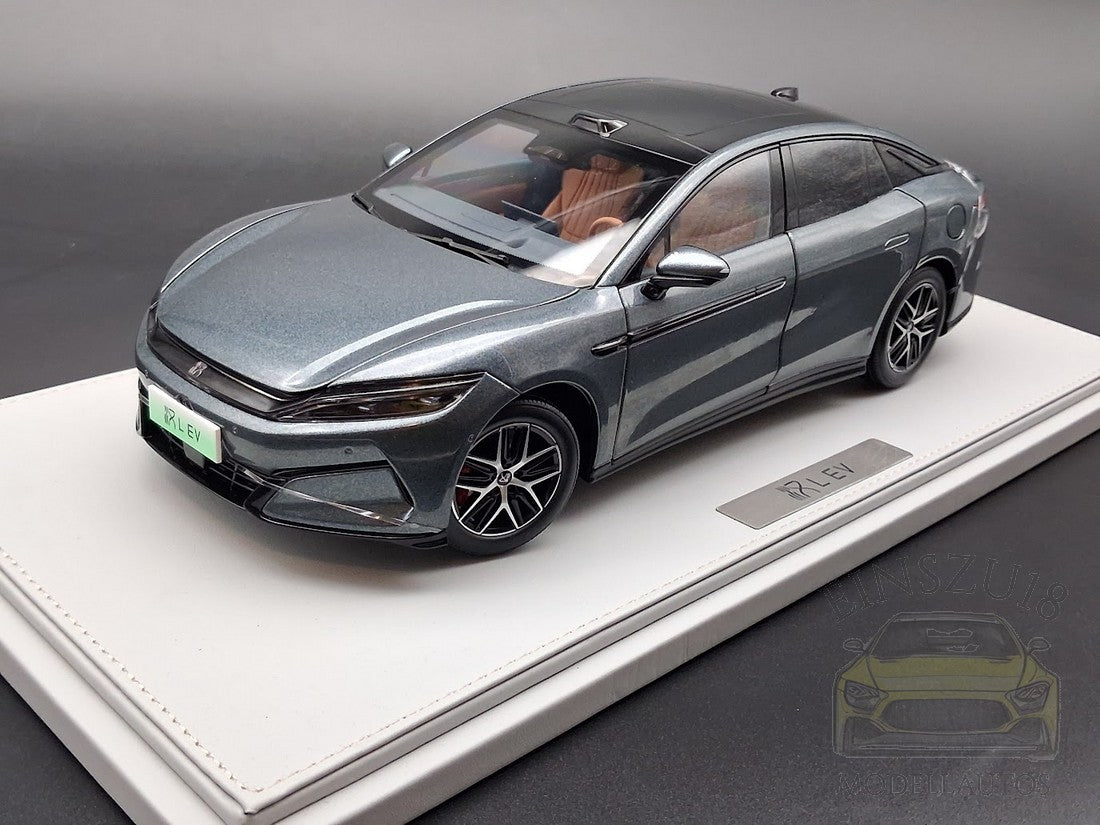 BYD Han L EV Dunkelgrau Metallic