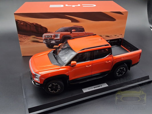 BYD Shark 6 Pick-up Truck Orange Metallic