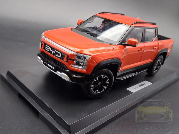 BYD Shark 6 Pick-up Truck Orange Metallic