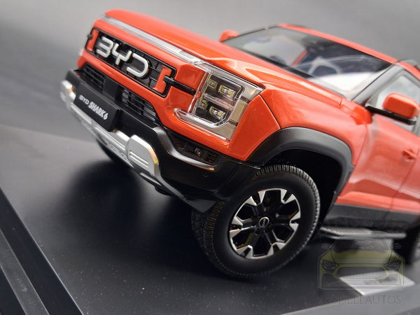 BYD Shark 6 Pick-up Truck Orange Metallic